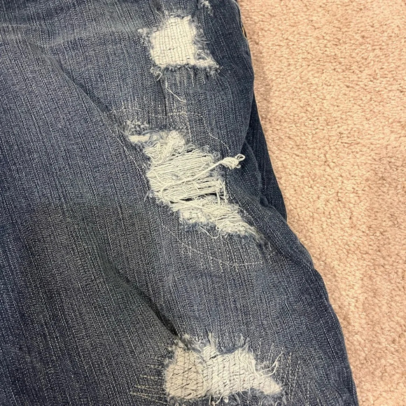Torrid Distressed Boyfriend Jeans - Picture 3 of 10
